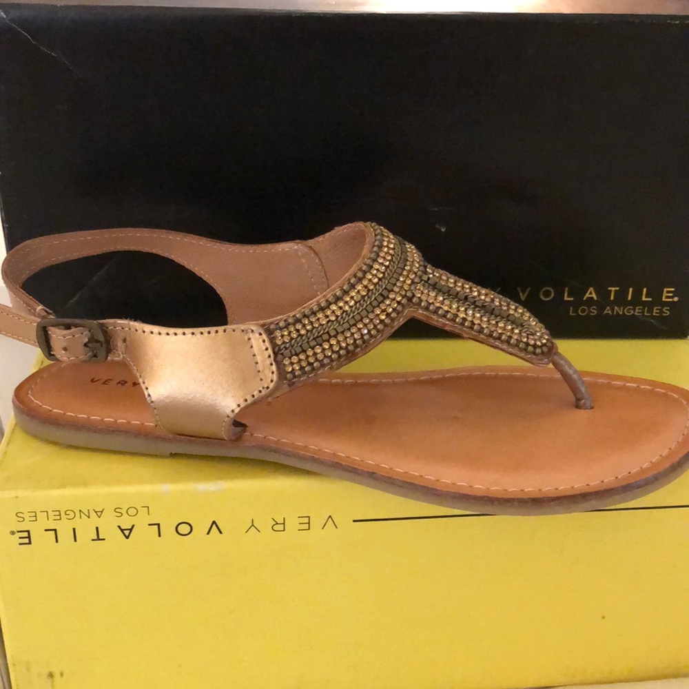 Very volatile sandals “Margot” Bronze
